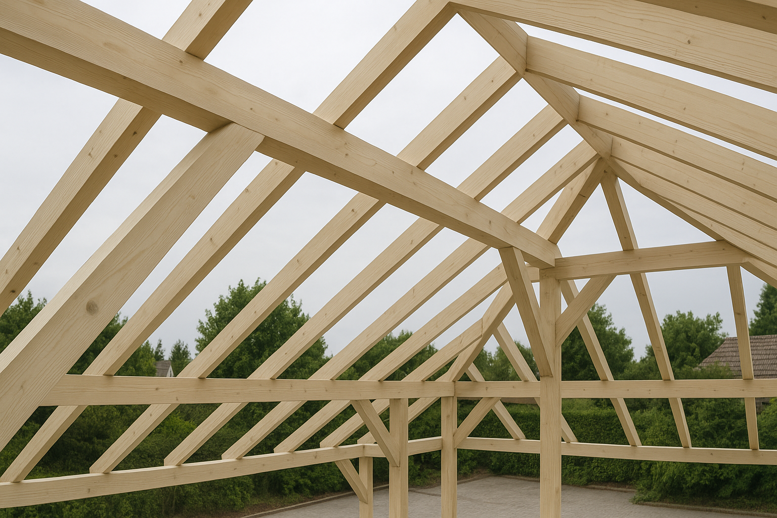 Zimmerermeister Max Scheinmaier in seiner Werkhalle